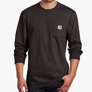 Mens carhartt thin long sleeve shirt size medium and size large both available